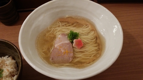 「鯛塩そば」@鯛塩そば 灯花 本店の写真