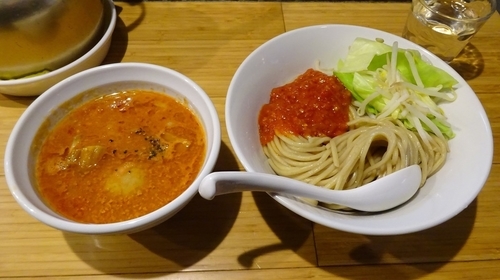 「味玉とまと味噌つけ麺（900円）」@カッパ64 福生店の写真