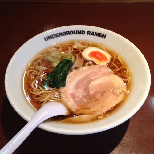 「ラーメン 半額クーポン使用」@UNDER GROUND RAMENの写真