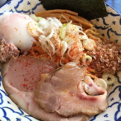 「温玉油そば 大盛」@兎に角 another leafの写真