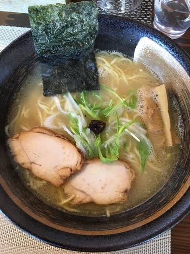 「鶏こく麺680円」@麺や KICHŌMENの写真