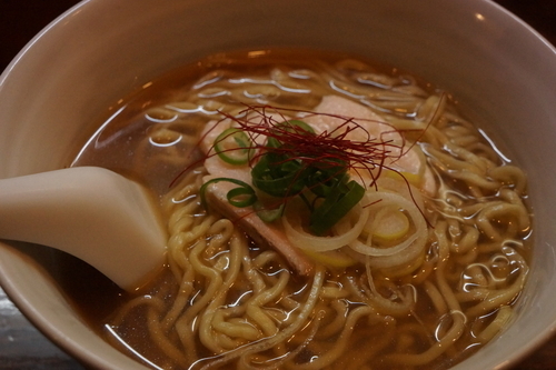 「寒シジミのらーめん（２月限定）」@らーめん かねかつの写真