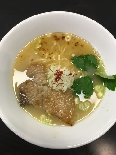 「XO醤薫イベリコ豚の玄瑛流ラーメン920円」@麺劇場 玄瑛 六本木店の写真