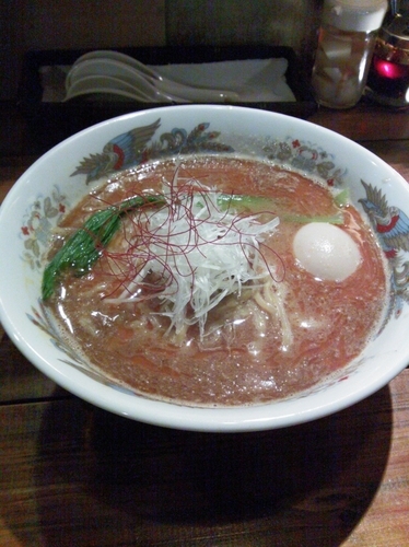 「担々麺 味玉トピ」@麺喰処 じゃジャ旨の写真