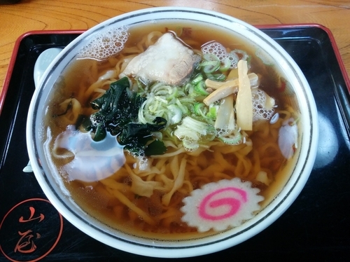 「らーめん大盛り　650円」@山屋の写真