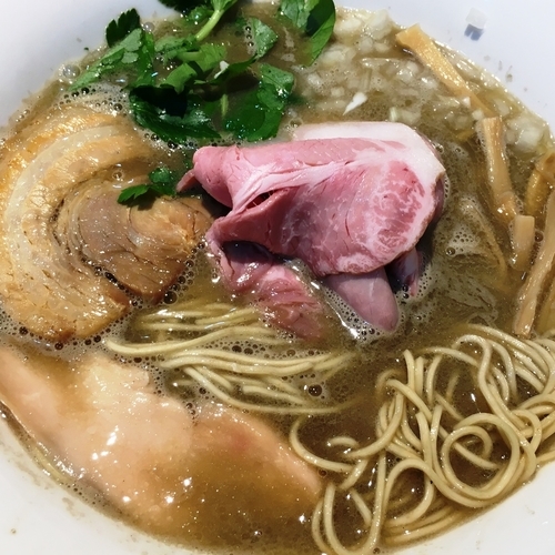 「特濃イカ煮干そば」@寿製麺よしかわ 川越店の写真