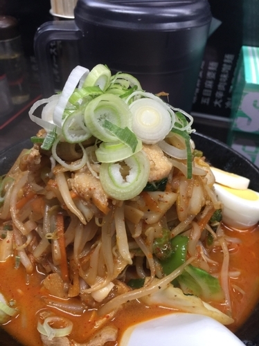 「五目味噌タンメン」@元祖旨辛系タンメン 荒木屋の写真