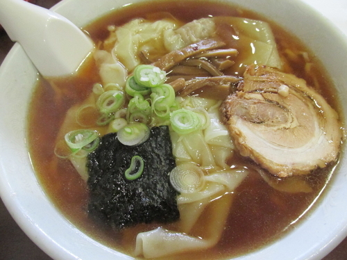 「ワンタン麺　「770円」」@来集軒 元町店の写真