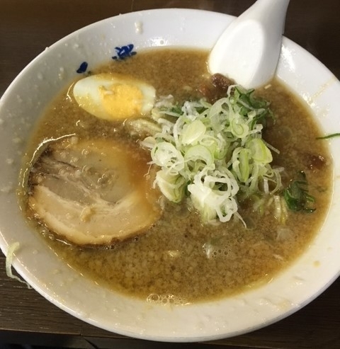 「元ラーメン（ネギ多め￥650）」@蔵前元楽 総本店の写真