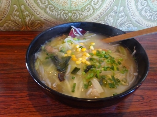 「雪中キャベツのタンメン」@にし川の写真