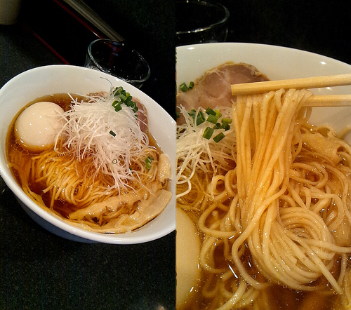 「『数量限定 煮干そば(大盛)+味玉(￥650+100)』」@中華そば 安成の写真