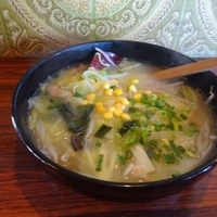 雪中キャベツのタンメン