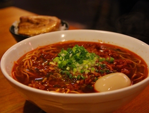 「台湾らぁめん+味玉+白ごはん」@喜乃壺の写真