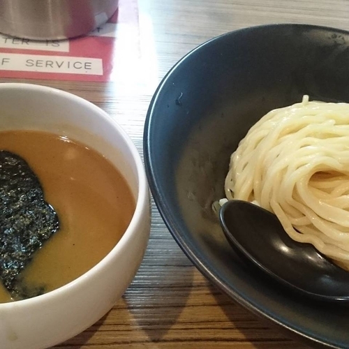 「（試作）豚骨魚介つけ麺」@吟醸らーめん 久保田 本店の写真