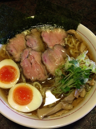 「特製中華そば」@中華そば 敦の写真