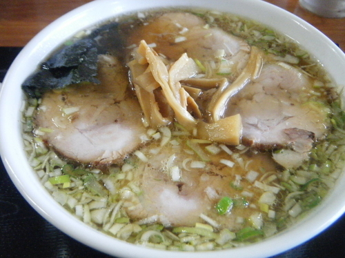 「チャーシュー麺(ﾗｰﾊﾟｽ使用)500円」@中華そば専門店 いがらしの写真