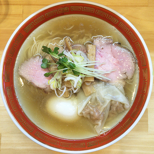 「特製塩中華そば」@中華そば シンジョーの写真