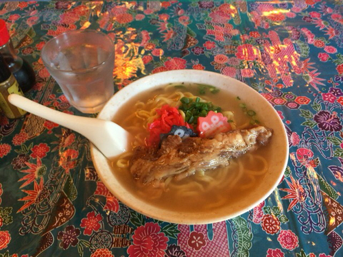 「沖縄そば」@沖縄元気料理しーさーずはうすの写真