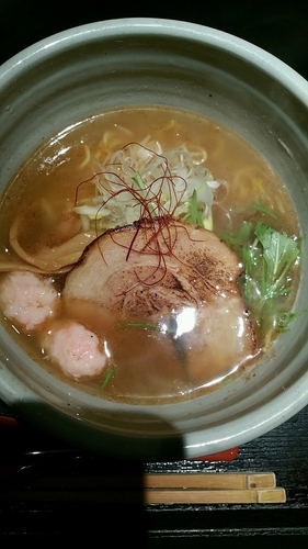 「銀笹らーめん白醤油」@麺処 銀笹の写真