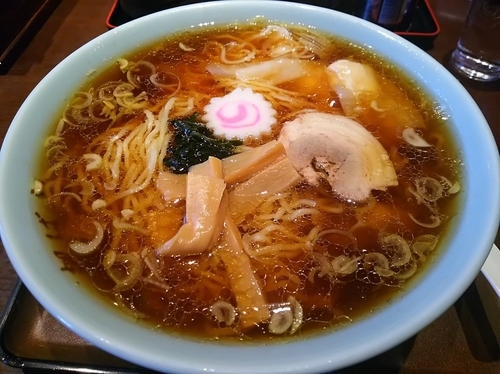 「わんたんめん (大盛り)」@食べ処呑み処 柳ばしの写真