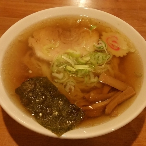 「手打ち佐野ラーメン(６３０円)」@日光軒の写真