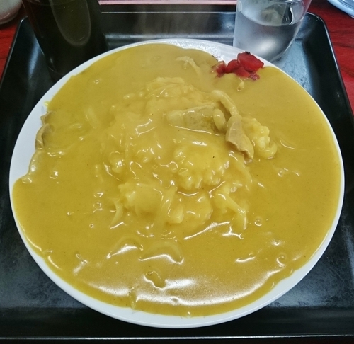 「カレーライス（大盛） 810円」@東嶋屋の写真