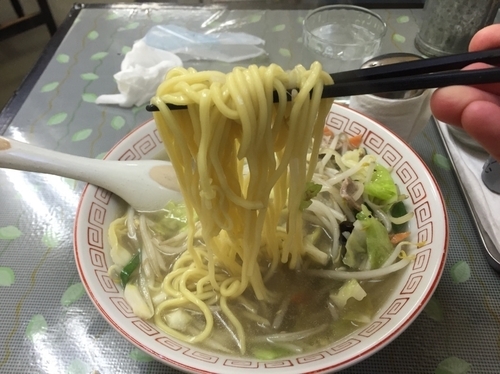 「タンメン」@栄来軒 NOWの写真