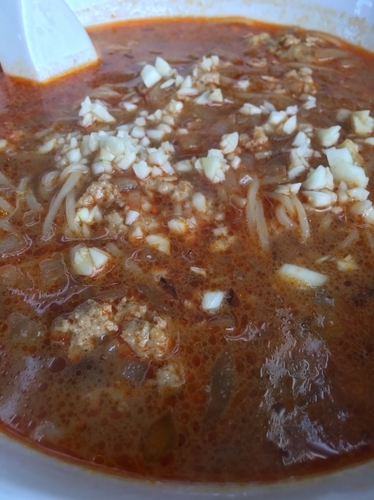 「勝浦タンタンメン」@来々の写真