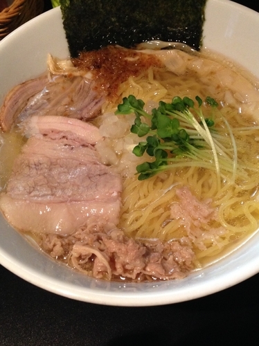 「塩ラーメン 大盛」@麺や 勝治の写真