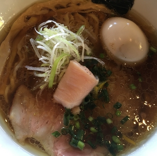 「虎徹そば、奥久慈軍鶏と信州黄金軍鶏ver」@麺や 虎徹の写真