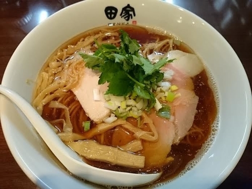 「純煮干そば ￥650」@中華そば田家 ふくふくの写真