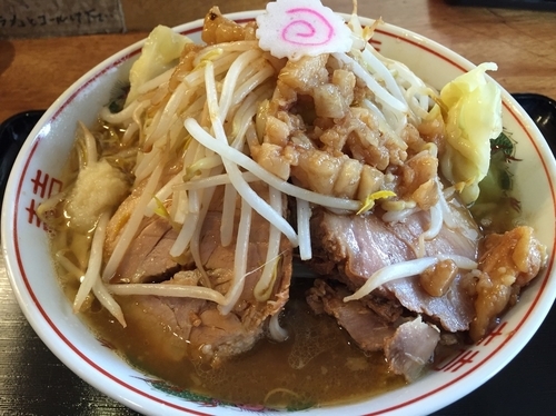 「豚麺：800円」@アジトの写真