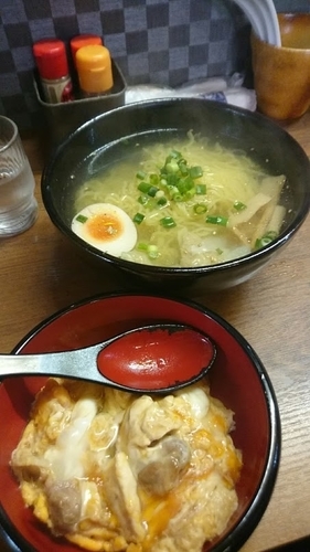「比内地鶏ラーメン(塩)」@とりっこ 文店の写真