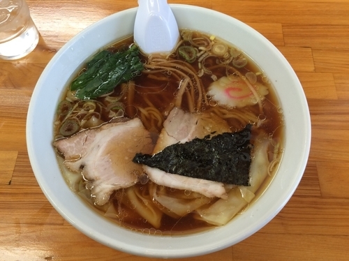「ワンタンメン」@手打ちラーメン いまの家の写真