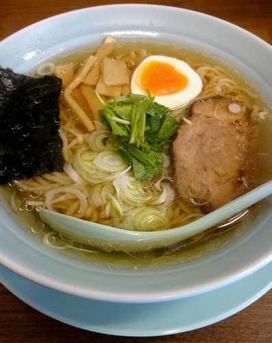 「和風ラーメン（正油）」@たけの家の写真