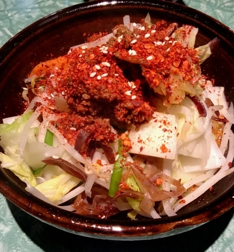 「汁無し担々麺 中辛」@担々麺 麻婆豆腐 ハヤフネの写真