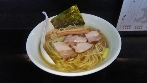 「塩煮干しそば」@塩そば 桑ばらの写真