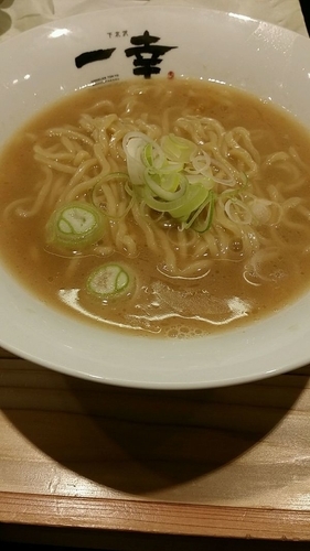 「煮干豚かけらーめんとから揚げタルタル小ライスセット」@下北沢 一幸の写真