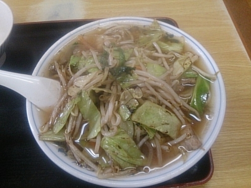 「野菜ラーメン」@さくら食堂の写真