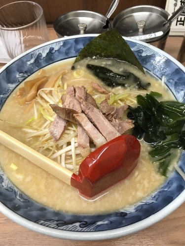 「ネギラーメン720円」@らーめん正直もんの写真