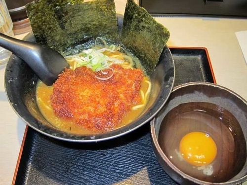 「タレカツカレーラーメン麺小盛　705円」@麺屋ここいち うまこくカレーらーめん 秋葉原店の写真