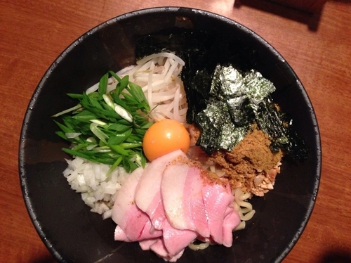 「辛旨まぜそば」@まぜそば めん佳の写真