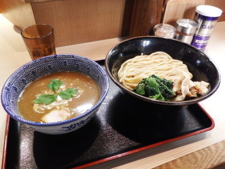 「鶴嶺峰つけ麺十両（女性盛り）」@らー麺土俵 鶴嶺峰の写真