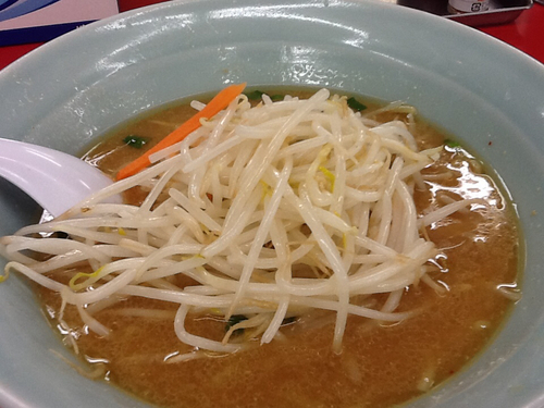 「味噌ラーメン  626円」@くるまやラーメン 新座店の写真