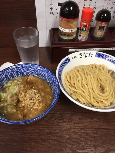 「つけ麺 鳥ほぐし」@つけめん さなだの写真