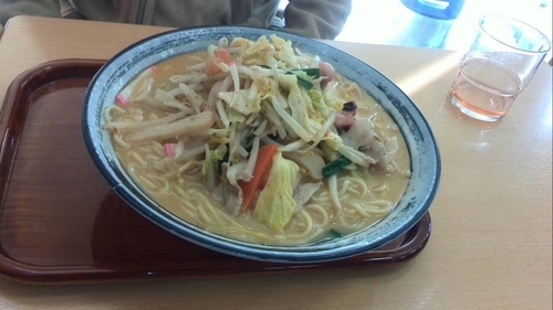 「辛味噌ちゃんぽん、麺２玉増し」@西海製麺所 稲城若葉台店の写真