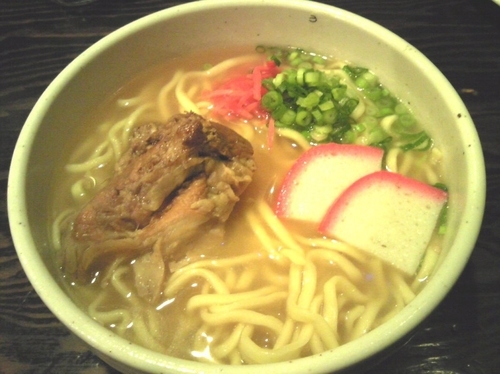 「ソーキそば￥750」@うりずんの風の写真