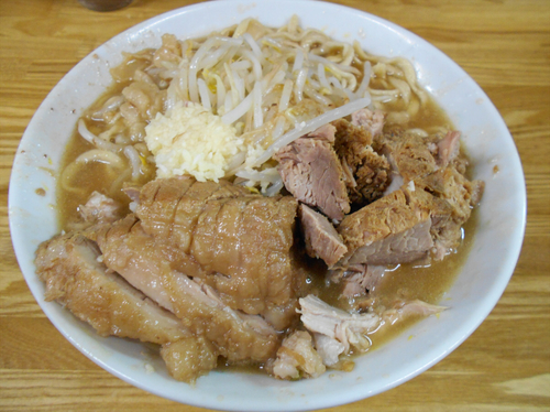 「小豚ラーメン(800円)」@ラーメン二郎 赤羽店の写真