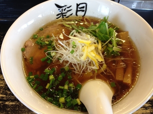 「ゆず塩ラーメン」@麺屋彩月の写真