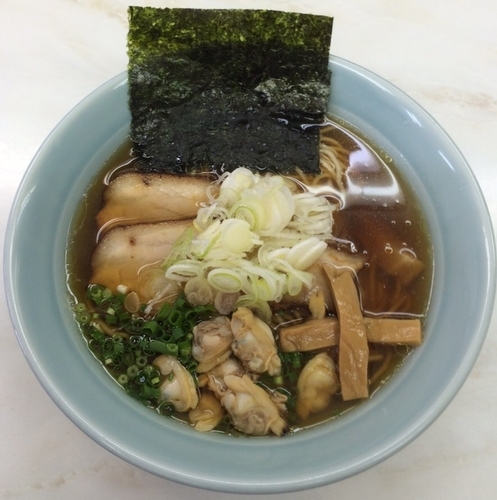 「鶏貝出汁」@ラーメン 樂只の写真
